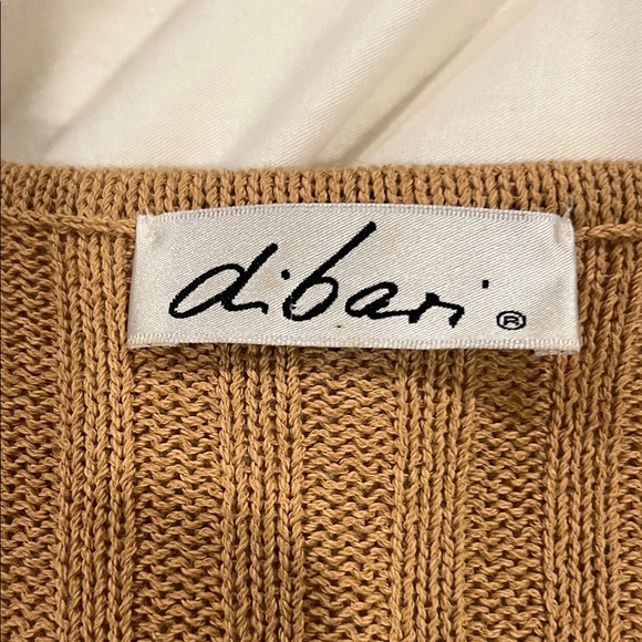 Tan Ribbed Wrap Sweater - Picture 2 of 5